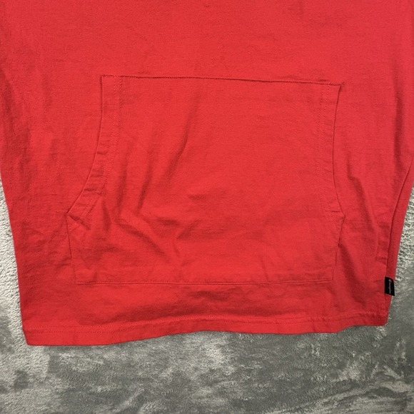 Champion Men's M Mid Weight T-Shirt Hoodie LS Red Cotton SEE DESCRIPTION - Picture 9 of 16